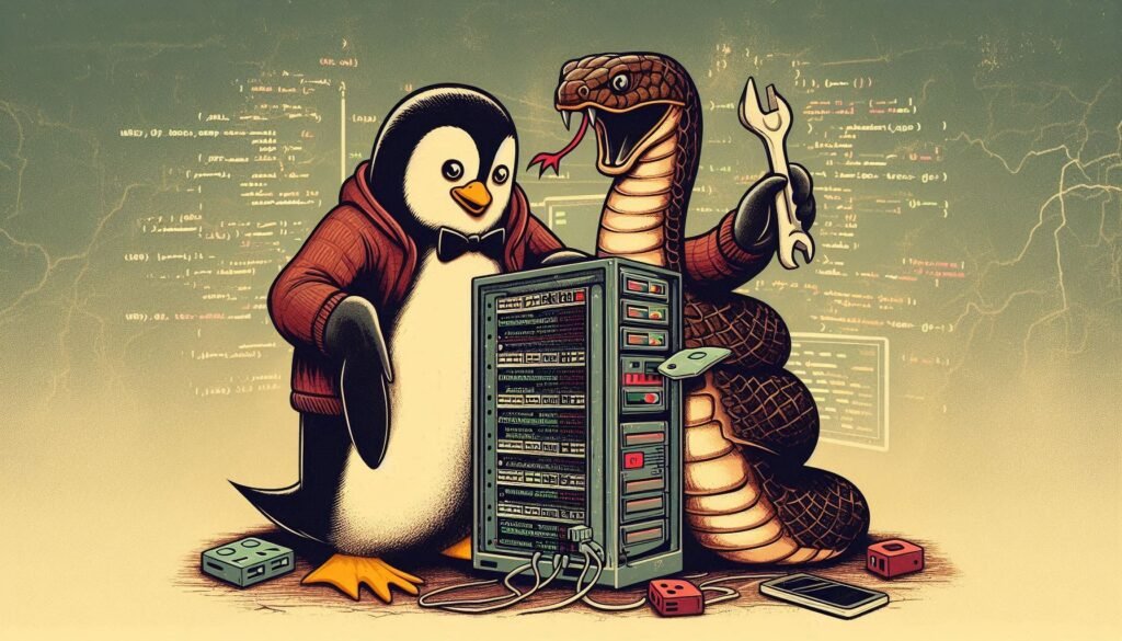 Penguin and Python working together: Python in Termux wide