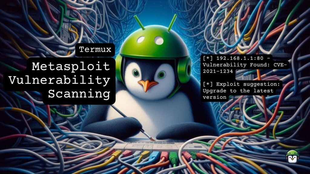 Using Metasploit for Vulnerability Scanning in Termux social media