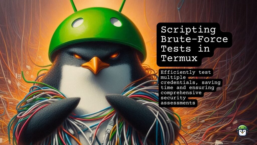 Automating Network Security Attacks Scripting Brute-Force Tests in Termux