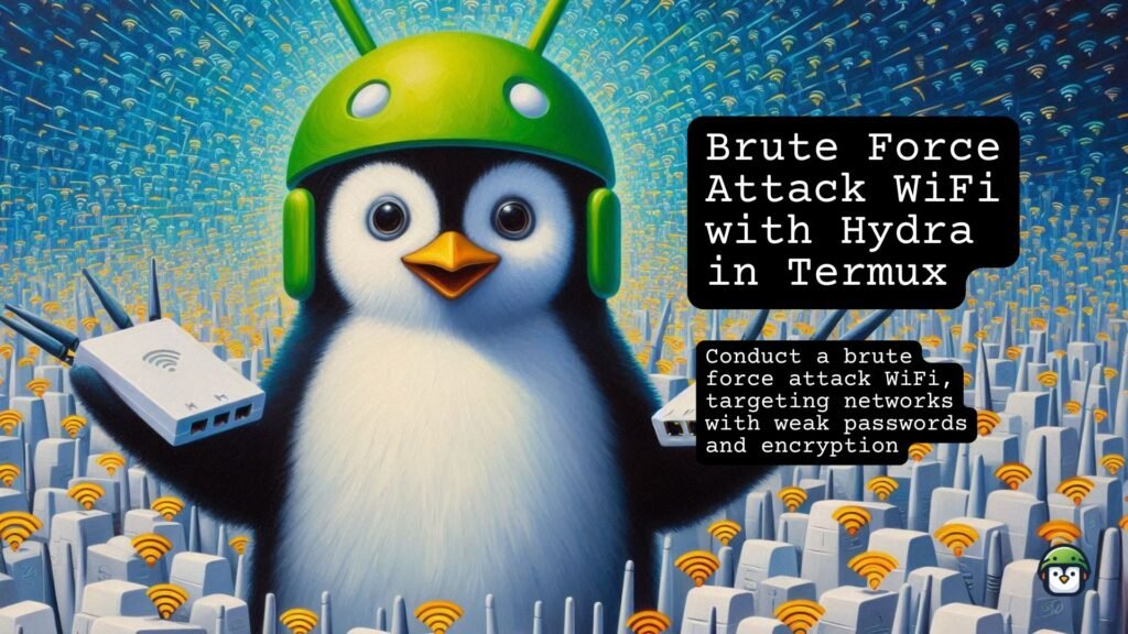 Brute Force Attack WiFi with Hydra in Termux
