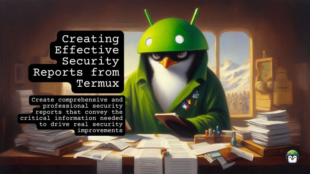 Creating Effective Security Reports from Termux
