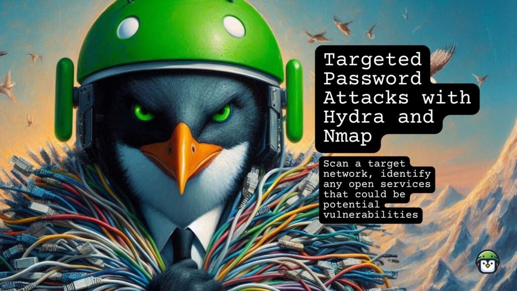 Network and Security Targeted Password Attacks with Hydra and Nmap in Termux
