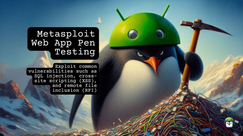 Using Metasploit Modules for Web Application Pen Testing in Termux
