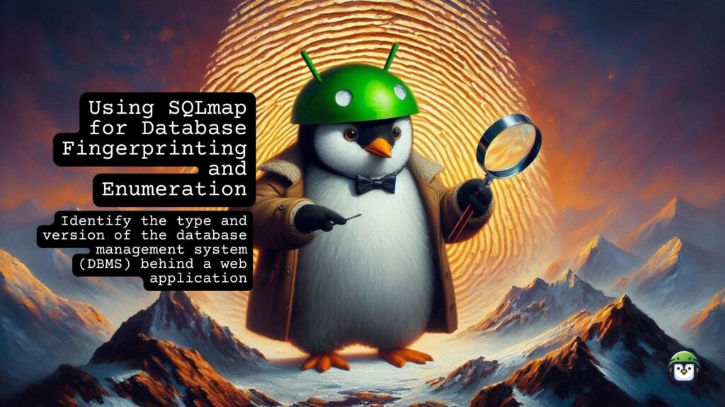 Using SQLmap for Database Fingerprinting and Enumeration
